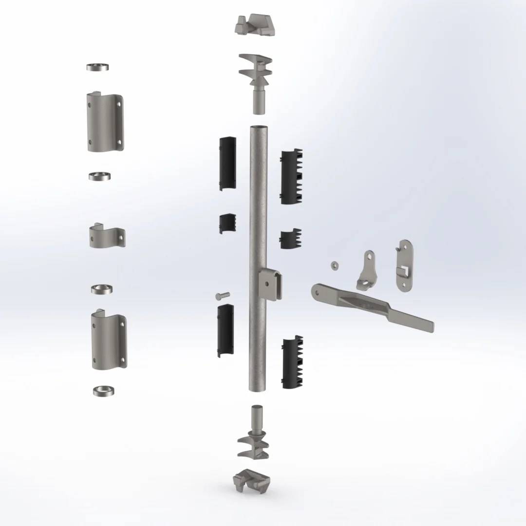 热浸镀锌集装箱部件：耐用性和安全性