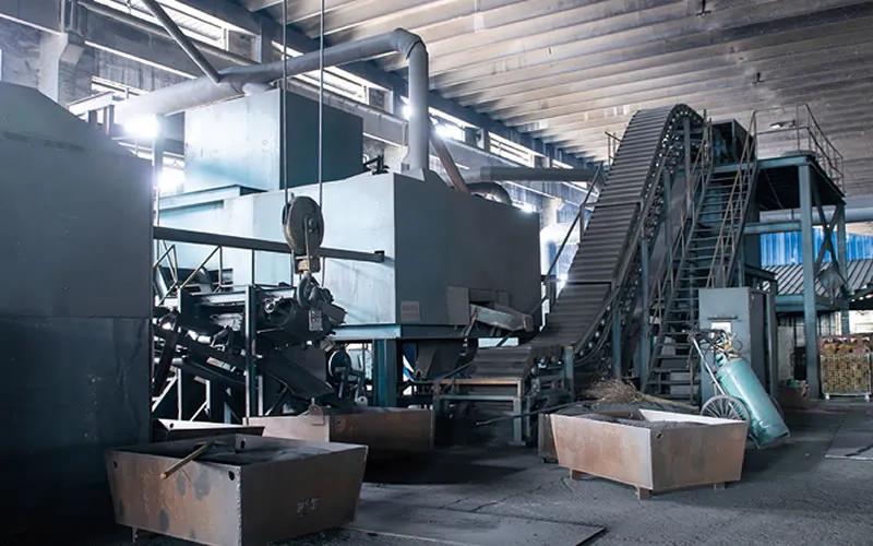 Production line processing area