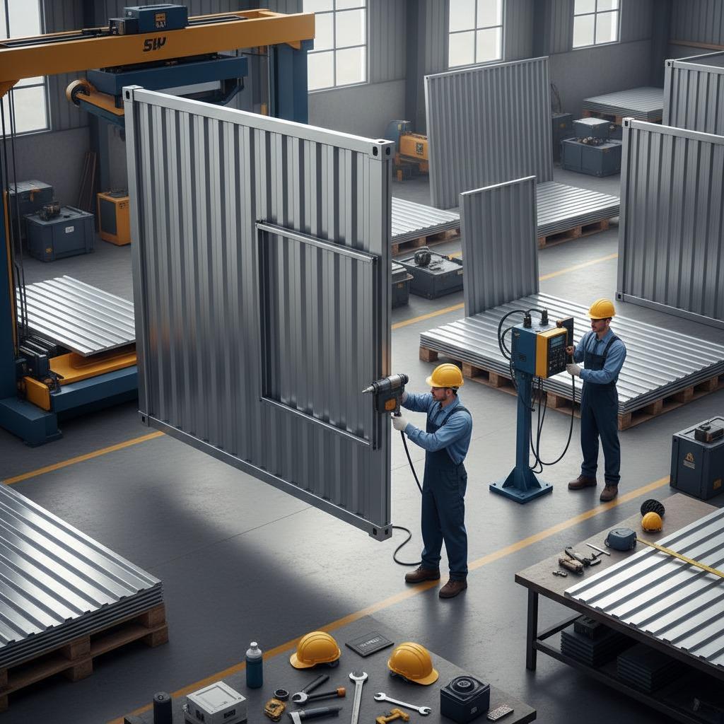 集装箱板材的创新用途