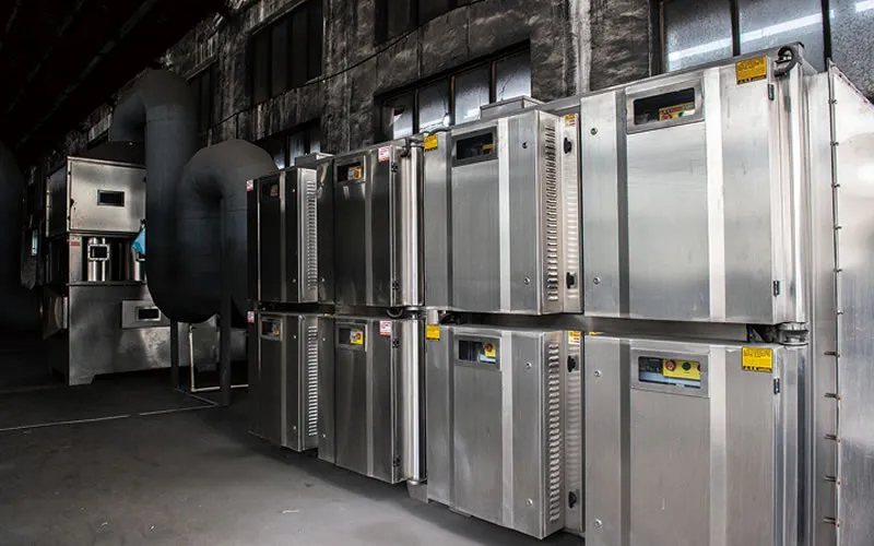 Factory facility exterior