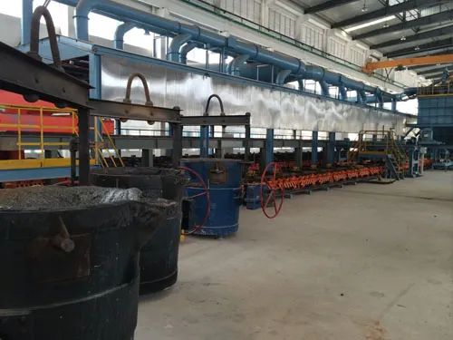 Factory manufacturing area