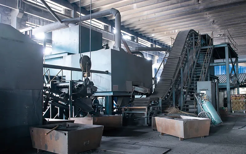 Production line processing area